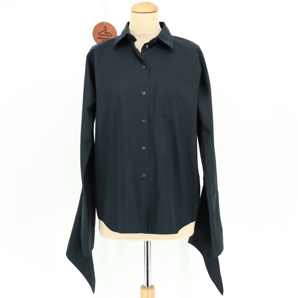 Vintage Hermès Paris Avant Garde Button Up Shirt Cotton France Size 42 US Sz 10